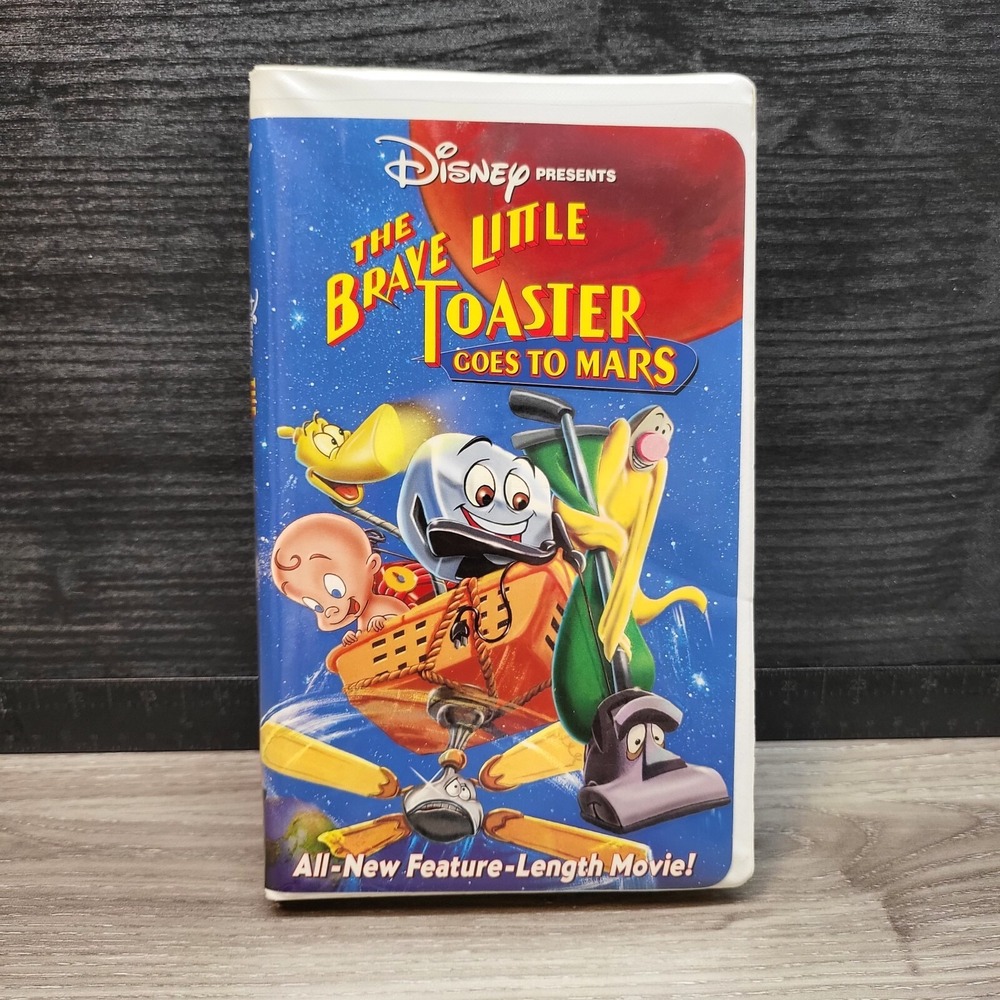 The Brave Little Toaster Goes to Mars (VHS, 1998, Clam Shell)